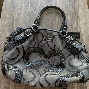 Gently used Coach purse for sale.